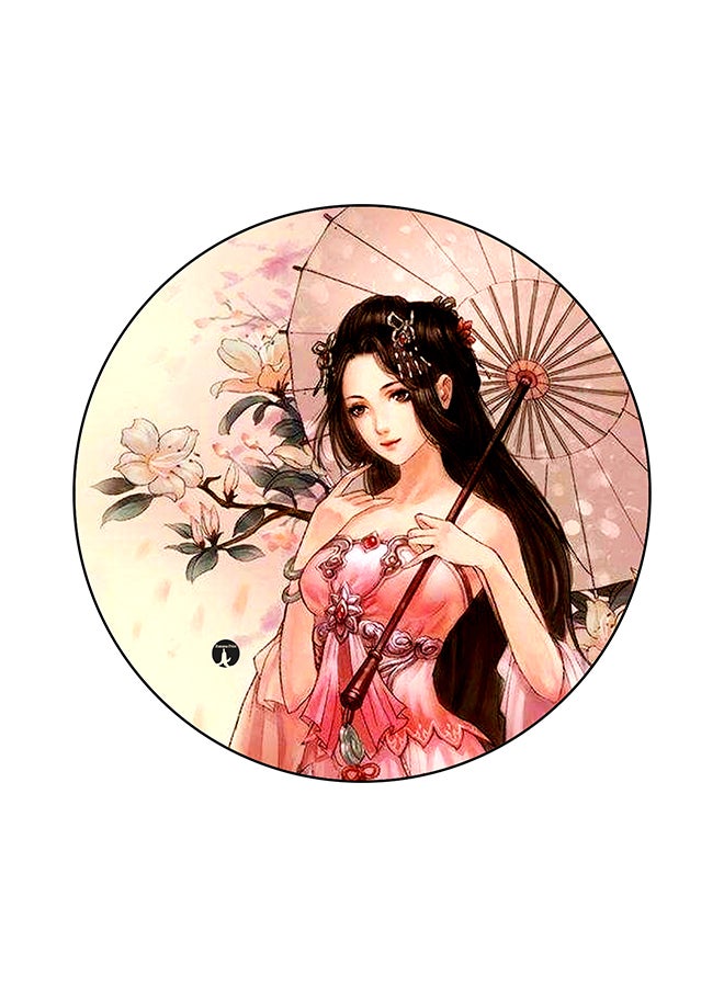 بي بي لوحة ماوس برسمة فتاة متعدد الألوان