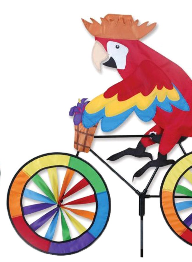 Premier Kites Parrot With Bike Wind Spinner - Image 2