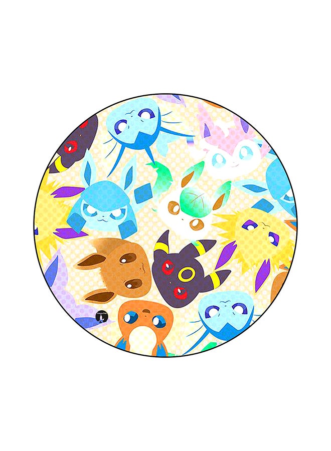 BP Pokemon Printed Mouse Pad Multicolour