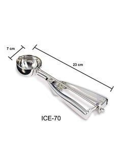 Generic Ice Cream Scoop Silver 2.8inch  - Image 3
