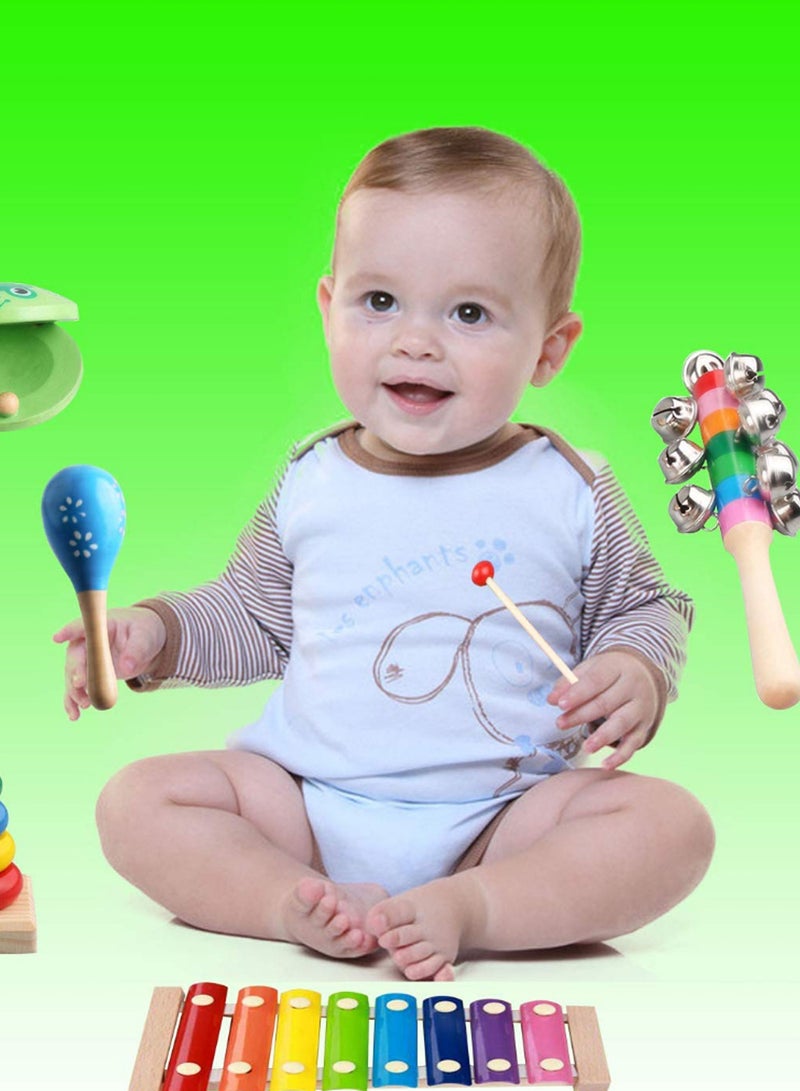 Childom - 12-Piece Musical Instrument Toy With Carrying Bag - Image 1