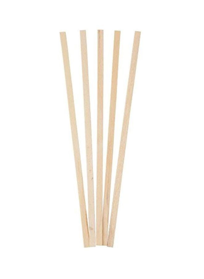 Perfect Stix 100-Piece Wooden Coffee Stirrer Stick Beige 7inch 