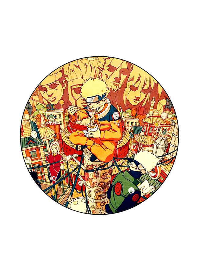 BP The Anime Naruto Printed Mouse Pad Multicolour