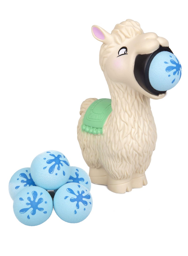 Hog Wild Llama Popper Shooting Toy With Ball - Image 1