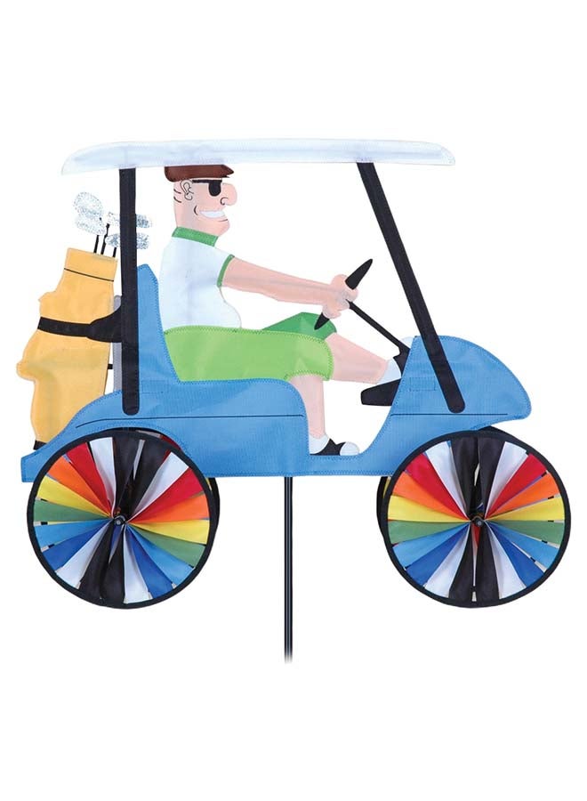 Premier Kites Golf Cart Spinner Pattern Kite 23 x 20inch - Image 1