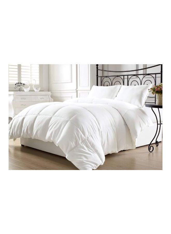KingLinen - Comforter Duvet Insert With Conner Tabs Polyester White - Image 1