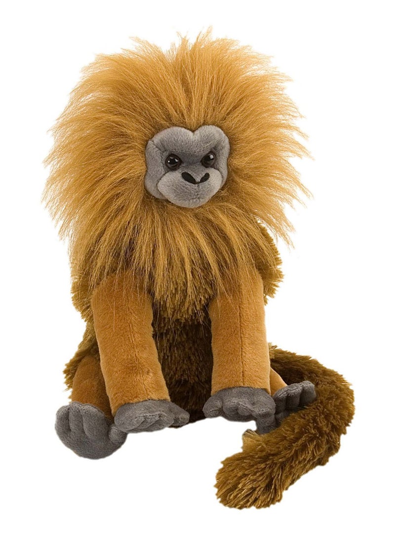 Wild Republic Tamarin Lion Animal Plush Toy - Image 1