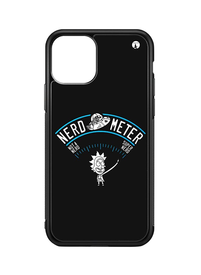 BP Protective Case Cover For Apple iPhone 11 Pro Max Rick And Morty (Black Bumper)