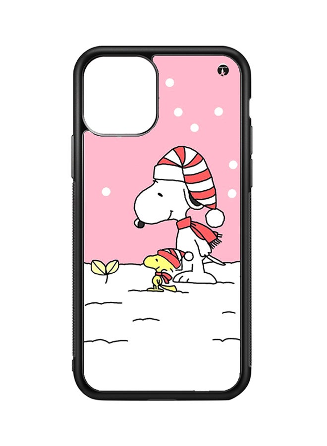 BP Protective Case Cover For Apple iPhone 11 Pro Max Snoopy (Black Bumper)