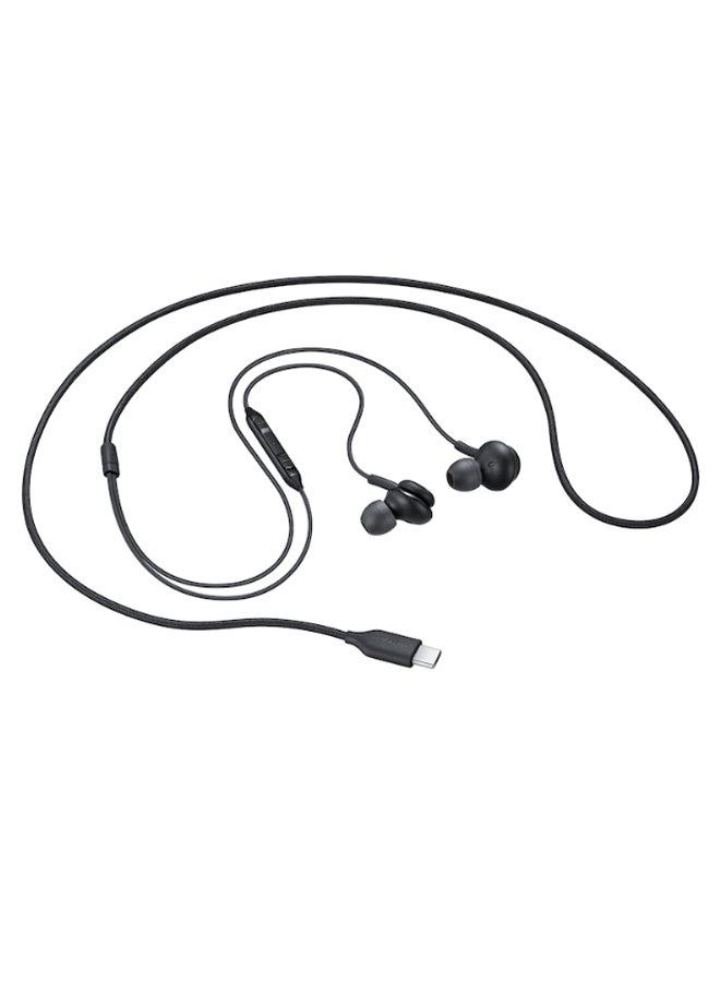 Samsung - Type-C In-Ear Earphones For Google Pixel 4/4XL Black - Image 1