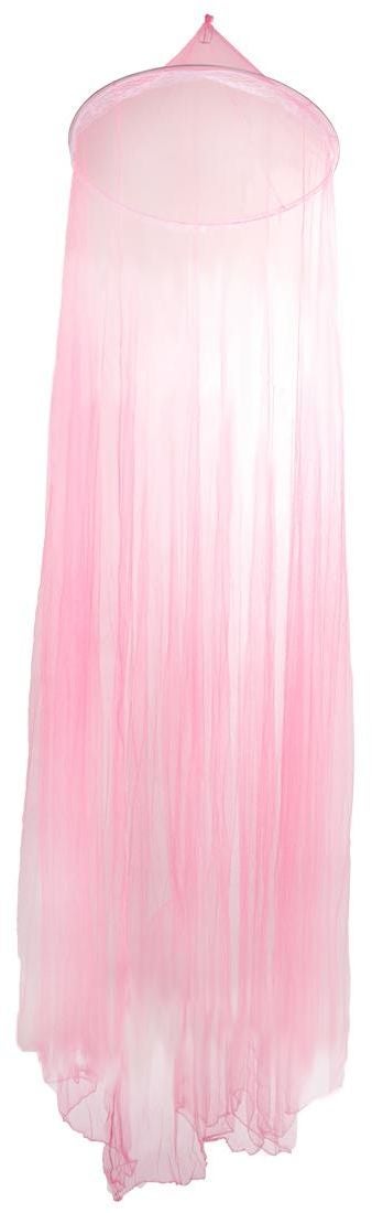 Elegant Canopy Mosquito Net polyester Pink  - Image 1