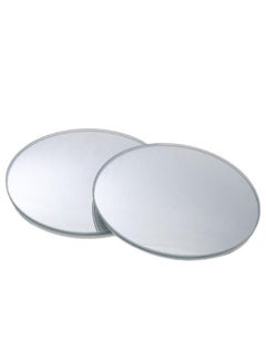 2-Piece Frameless HD Convex Wide Angle Rear View Mirror