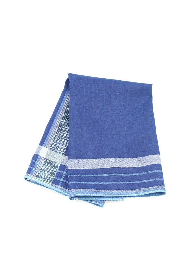 Generic Cotton Square Handkerchief Blue  - Image 1