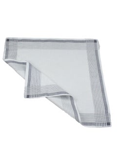 Generic Cotton Square Handkerchief White  - Image 3