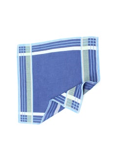 Generic Cotton Square Handkerchief Blue  - Image 2
