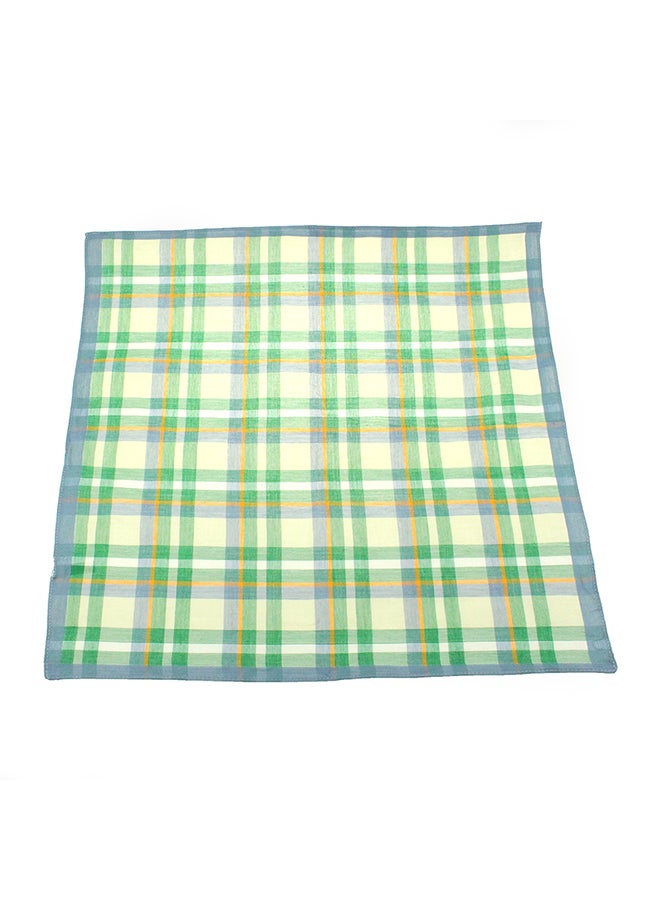 Generic Cotton Square Handkerchief Green  - Image 1