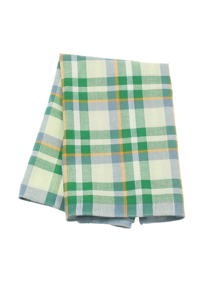 Generic Cotton Square Handkerchief Green  - Image 2