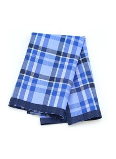 Generic Cotton Square Handkerchief Blue  - Image 2