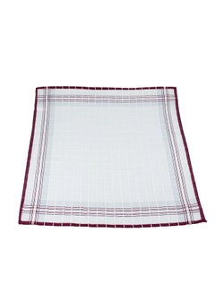 Generic Cotton Square Handkerchief White  - Image 1