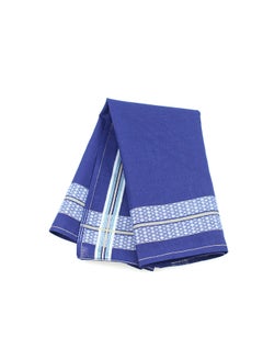 Generic Cotton Square Handkerchief Blue  - Image 2