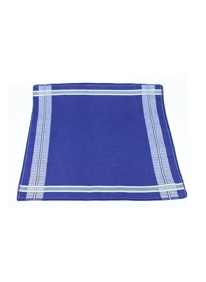 Generic Cotton Square Handkerchief Blue  - Image 1