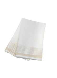 Generic Cotton Square Handkerchief White  - Image 2