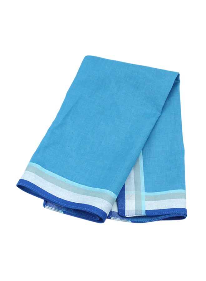 Generic Cotton Square Handkerchief Blue  - Image 2