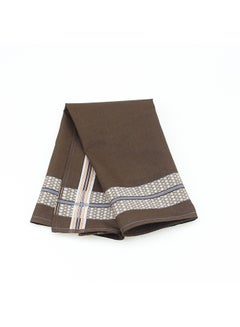Generic Cotton Square Handkerchief Brown  - Image 1