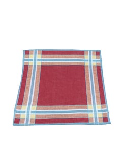 Generic Cotton Square Handkerchief Gules  - Image 1
