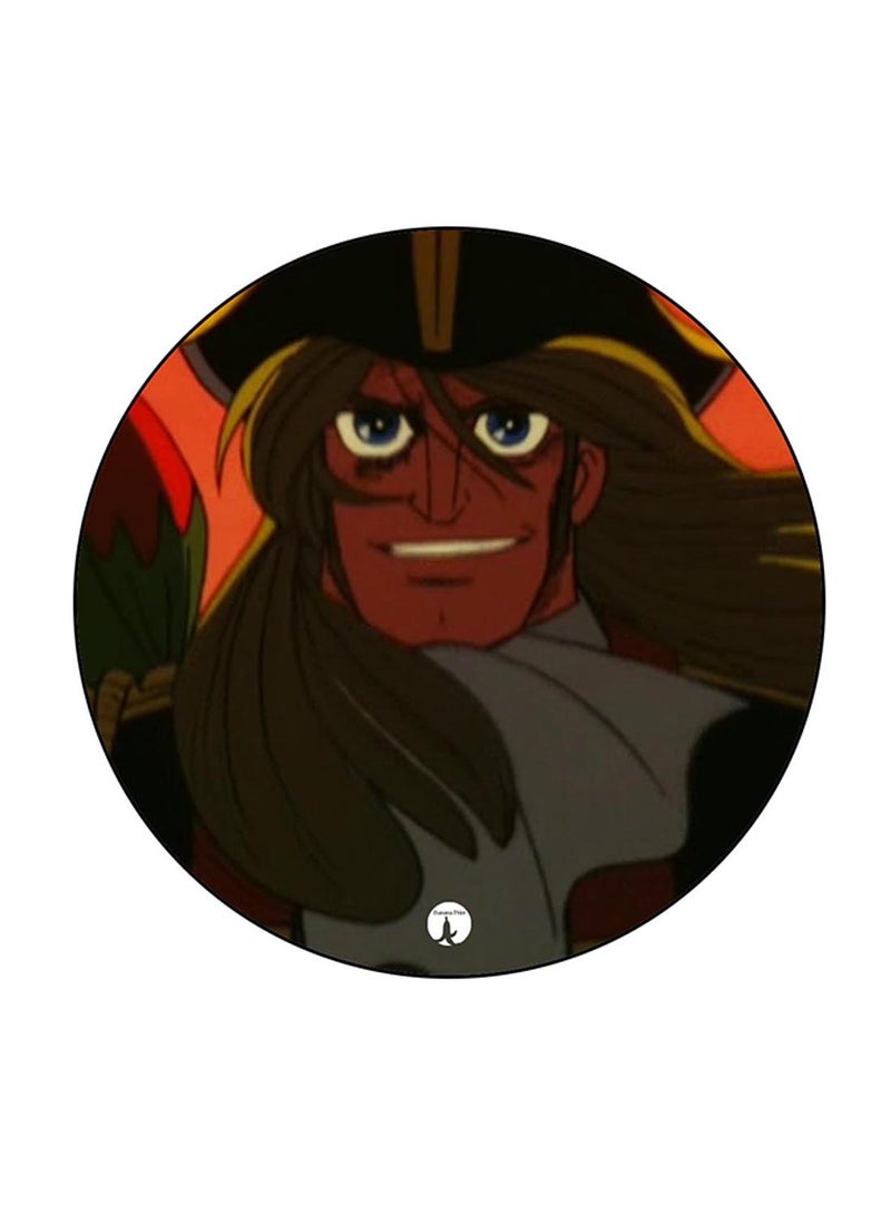 BP Anime Jazeerat Al Kanz Printed Round Pin Badge Multicolour - Image 1