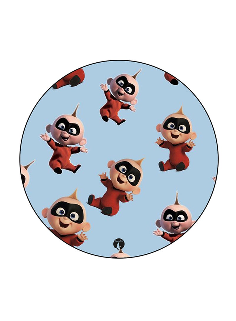 BP Disney Character Printed Round Pin Badge Multicolour - Image 1