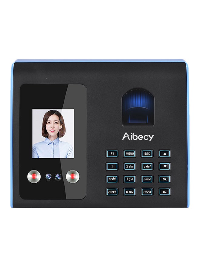 Aibecy - Face Fingerprint Password and Voice Broadcast Biometric Function Black/Blue - Image 1