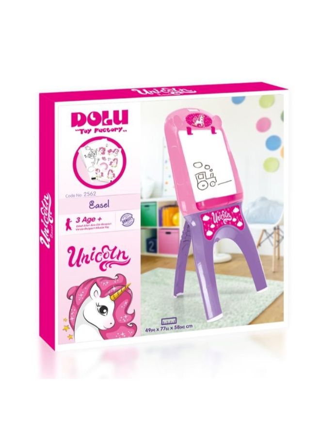 Dolu Unicorn Easel Erasable Board Multicolour  - Image 4