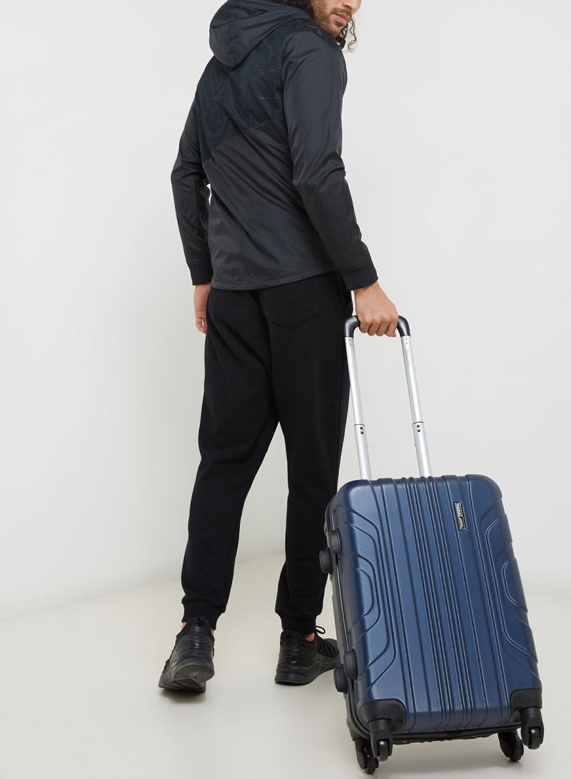 PARAJOHN - Hardside Cabin Luggage Trolley Blue - Image 1