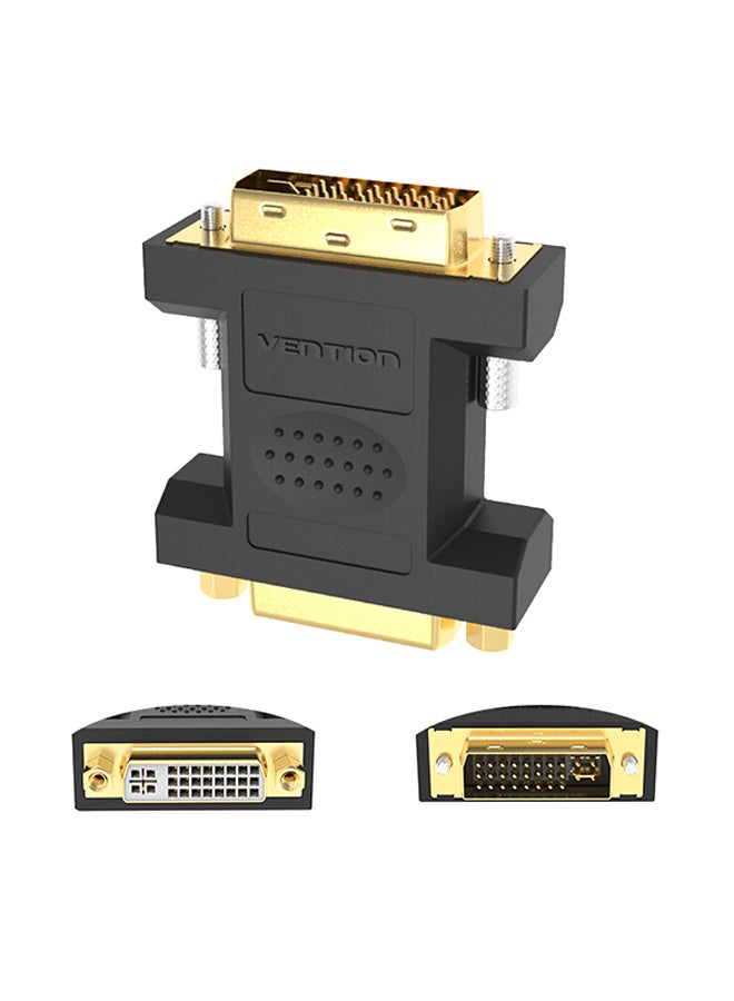 VENTION DVI Male to Female Adapter Black - Image 5