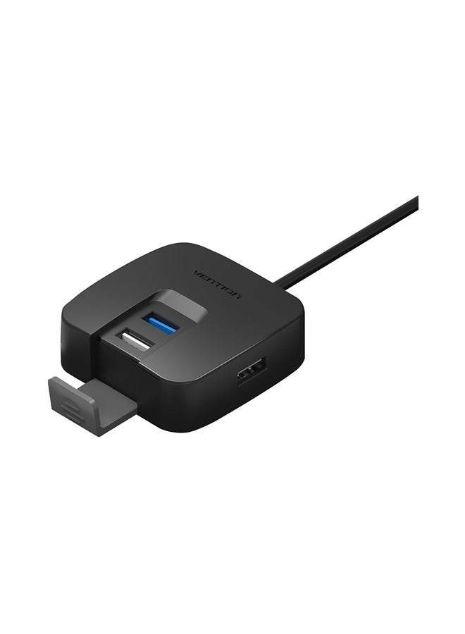 VENTION High Speed USB Hub Black - Image 1