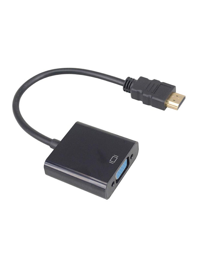 ميومي محول HDMI إلى VGA أسود  - Image 2