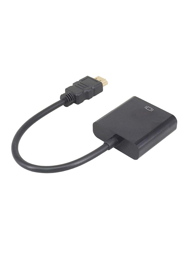 ميومي محول HDMI إلى VGA أسود  - Image 3