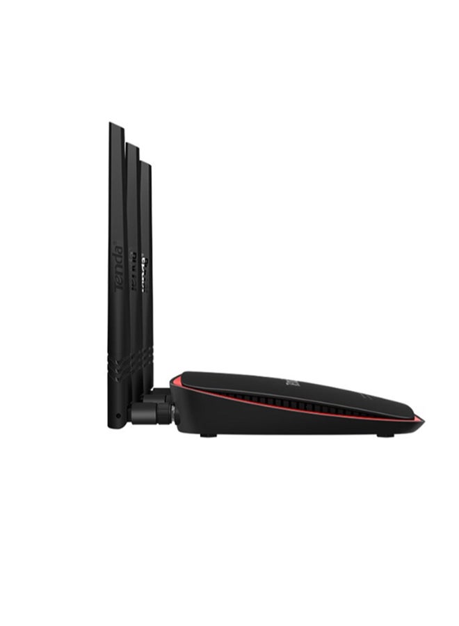 Tenda - AP5 300Mbps Desktop Access Point Black/Red - Image 1