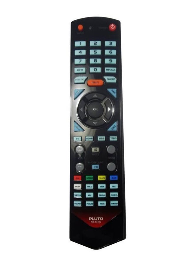 Pluto Remote Control For TV Black 