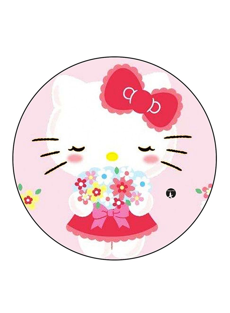 BP Hello Kitty Printed Large Round Pin Badge Multicolour - Image 1