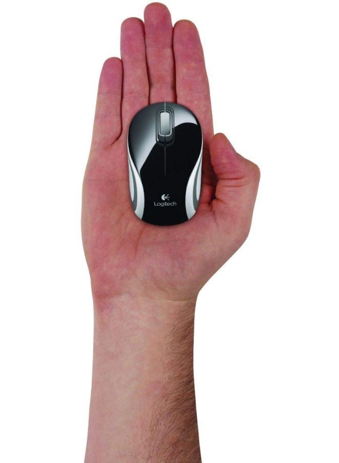 Logitech M220 Wireless Mouse Black/White - Image 4