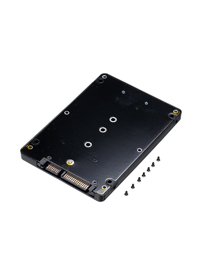 محول NGFF M.2 SSD إلى ساتا III مزود ب 22دبوس أسود - Image 1