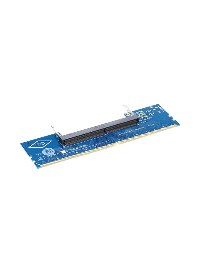 DDR4 LapTop SO-DIMM To Desktop Memory RAM Connector Adapter Blue