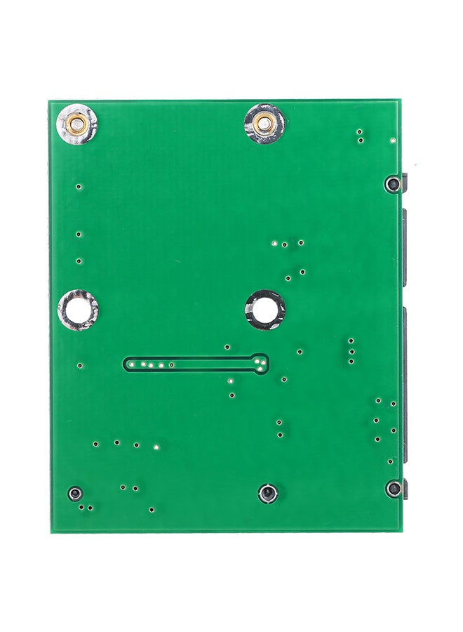 Generic - Mini PCI-e SSD To SATA3 Interface Converter Adapter Card Green - Image 1