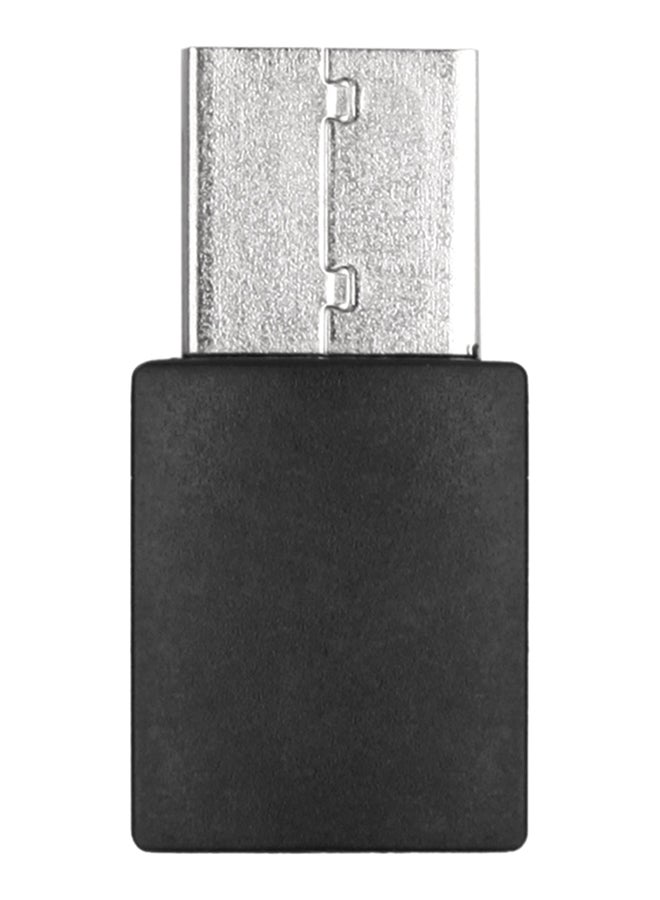 محول لاسلكي لتوزيع شبكة الواي فاي ثنائي النطاق بمنفذ USB أسود - Image 4