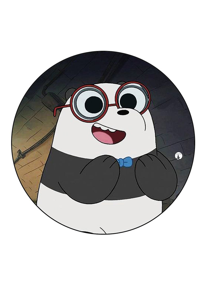 BP We Bare Bears Printed Large Round Pin Badge Multicolour - Image 1