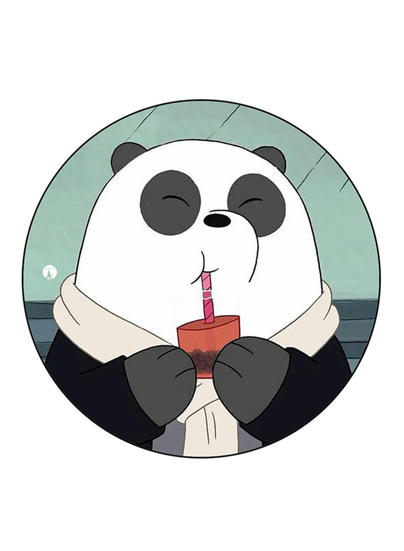 BP We Bare Bears Printed Large Round Pin Badge Multicolour - Image 1