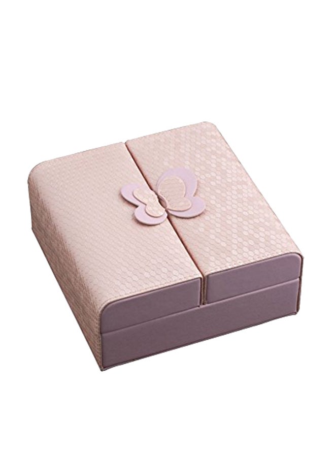 Leather Jewelery Organizer Box 