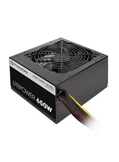 Thermaltake Litepower 650W Power Supply, Non Modular, ATX 2.3 & EPS, Active-PFC, PSU, 12cm, EU/Non, 80PLUS Black  - Image 1